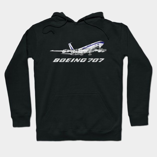 Boeing 707 Hoodie by boscotjones